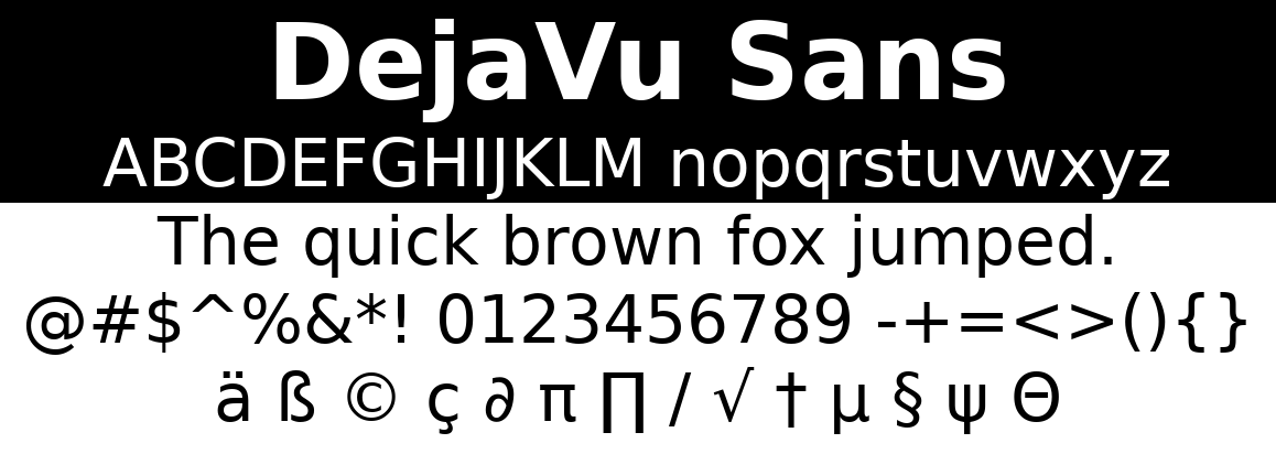Dejavu Sans